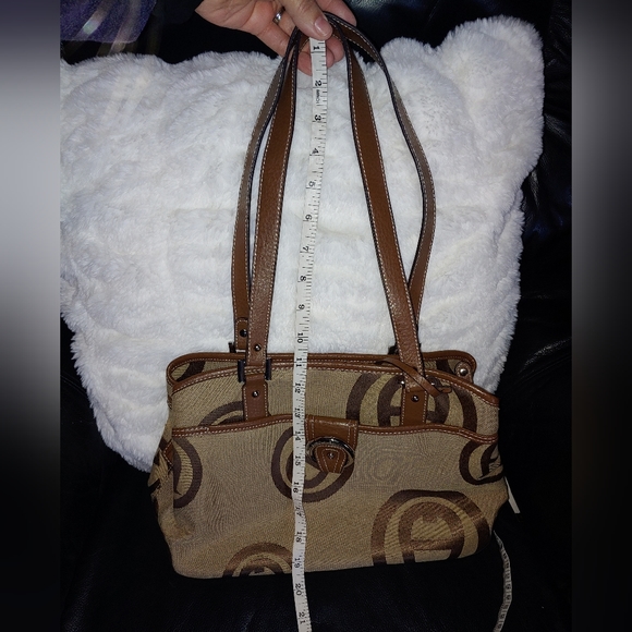 Etienne Aigner Purse, Tan Canvas - Picture 15 of 15